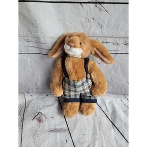 Ganz Cottage Collectibles Oscar Bunny Rabbit 10" Jointed Plush Mary Holstad 1999